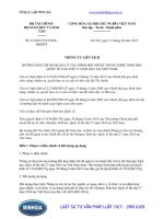 Thông tư hướng dẫn chế độ quản lý tài chính với kỳ thi olympic quốc tế 27