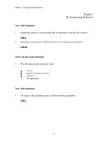 Engineering fundamentals and problem solving 6th edition eide test bank 