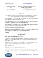 Thông tư 29 2015 TT-BCT nội dung, trình tự, thủ tục lập, thẩm định và phê duyệt quy hoạch phát triển và sử dụng năng lượng sinh khối