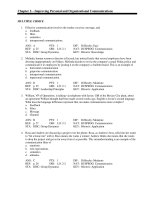 Effective human relations interpersonal and organizational applications 12th edition reece test bank 