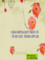 Tuần 7. Tây Tiến