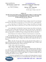 Thông tư số: 27 2012 TT-BGDĐT Sửa đổi, bổ sung một số điều của Quy định bồi dưỡng nghiệp vụ sư phạm ban hành kèm theo Quyết định số 31 2008 QĐ-BGDĐT.