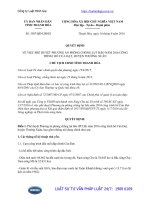 Quyết định 3587 QĐ-UBND phê duyệt Phương án phòng chống lụt bão năm 2016 công trình hồ Cửa Đạt, huyện Thường Xuân, tỉnh Thanh Hóa