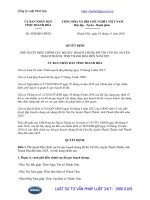 Quyết định 4296 QĐ-UBND năm 2016 phê duyệt điều chỉnh cục bộ quy hoạch chung đô thị Vân Du, huyện Thạch Thành, tỉnh Thanh Hóa đến năm 2025