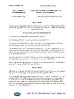 Quyết định 40 2016 QĐ-UBND bãi bỏ Quyết định 45 2004 QĐ-UB về Quy chế tổ chức và hoạt động của Trung tâm Y tế dự phòng tỉnh Bình Phước