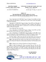 Thông tư 65 2011 TT-BNNPTNT Ban hành Danh mục bổ sung sản phẩm xử lý, cải tạo môi trường nuôi trồng thuỷ sản được phép lưu hành tại Việt Nam