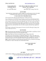 Quyết định 36 2016 QĐ-UBND Quy định chức năng, nhiệm vụ, quyền hạn, cơ cấu tổ chức và mối quan hệ công tác của Sở Xây dựng Bình Thuận