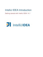 2 intellij IDEA 14 basic guideline