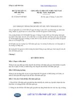 Thông tư 35 2016 TT-BTNMT quy định quy trình công bô siêu dữ liệu viễn thám quốc gia do Bộ trưởng Bộ Tài nguyên và Môi trường ban hành