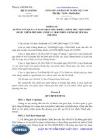 Thông tư 234 2012 TT-BTC hướng dẫn Quản lý giao dịch trái phiếu Chính phủ, trái phiếu được Chính phủ bảo lãnh và trái phiếu chính quyền địa phương