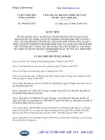 Quyết định 1990 QĐ-UBND năm 2016 bãi bỏ Quyết định 1030 QĐ-UBND; 55 2014 QĐ-UBND và 1060 QĐ-UBND do tỉnh Cao Bằng ban hành