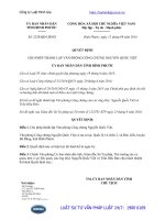 Quyết định 2324 QĐ-UBND năm 2016 cho phép thành lập Văn phòng Công chứng Nguyễn Quốc Việt do tỉnh Bình Phước ban hành