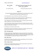 Thông tư 153 2015 TT-BTC quy định về phí sử dụng đường bộ tại 2 trạm thu phí trên Quốc lộ 5