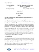 Công điện 10575CĐ BCT-PCTT năm 2016 chủ động trong việc ứng phó với áp thấp nhiệt đới do Bộ Công thương ban hành