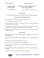 Quyết định 3009 QĐ-UBND bổ sung Kế hoạch sử dụng đất năm 2016 huyện Kinh Môn, tỉnh Hải Dương