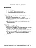 Ethics in accounting a decision making approach 1st edition klein test bank 