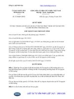 Quyết định 3210 QĐ-UBND năm 2016 về thành lập Chi cục Quản lý đất đai trực thuộc Sở Tài nguyên và Môi trường tỉnh Đắk Lắk