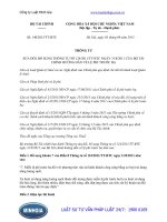 Thông tư 140 2015 TT-BTC sửa đổi, bổ sung Thông tư số 124 2011 TT-BTC về lệ phí trước bạ