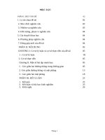 Rèn luyện kỹ năng xác định góc trong không gian đưa về bài toán xác