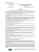 Thông tư 304 2016 TT-BTC Bảng giá tính lệ phí trước bạ đối với ô tô, xe máy do Bộ trưởng Bộ Tài chính ban hành