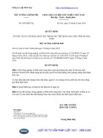 Quyết định 1841 QĐ-TTg năm 2016 về xuất cấp hóa chất sát trùng dự trữ quốc gia cho tỉnh Quảng Nam do Thủ tướng Chính phủ ban hành