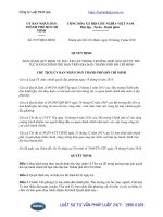 Quyết định 5157 QĐ-UBND năm 2016 Quy định về Thư xin lỗi trong trường hợp giải quyết thủ tục hành chính trễ hạn trên địa bàn Thành phố Hồ Chí Minh