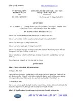 Quyết định 31 2016 QĐ-UBND về quy định tỷ lệ phần trăm (%) chất lượng còn lại của nhà để tính lệ phí trước bạ trên địa bàn tỉnh Sóc Trăng