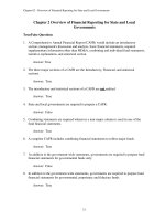 Essentials of accounting for governmental and not for profit organizations 11th edition copley test bank 