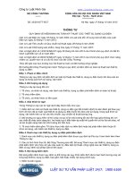 Thông tư 33 2015 TT-BCT quy định về kiểm định an toàn kỹ thuật các thiết bị, dụng cụ điện