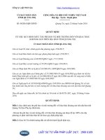 Quyết định 40 2016 QĐ-UBND về quy định mức thu phí bảo vệ môi trường đối với khai thác khoáng sản trên địa bàn tỉnh Quảng Trị