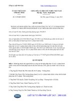 Quyết định 3154 QĐ-UBND thành lập Đoàn kiểm tra công tác xử lý vi phạm hành chính và theo dõi thi hành pháp luật trên địa bàn tỉnh Hà Tĩnh năm 2016