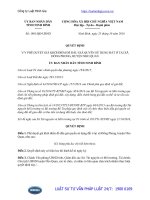 Quyết định 1401 QĐ-UBND năm 2016 phê duyệt giá khởi điểm để đấu giá quyền sử dụng đất ở tại xã Đồng Phong, huyện Nho Quan, tỉnh Ninh Bình