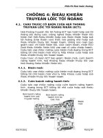 CHƯƠNG 4 HỆ THỐNG ĐIỀU KHIỂN HỆ THỐNG TRUYỀN LỰC TỰ ĐỘNG