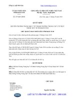 Quyết định 557 QĐ-UBND năm 2016 đổi tên Trường Trung học Y tế thành Trường Trung cấp Y tế trực thuộc Sở Y tế tỉnh Kon Tum