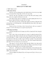 Triết học ( dùng trong đào tạo trình độ đào tạo thạc sĩ, tiến sĩ các ngành khoa học xã hội và nhân văn không chuyên ngành triết học) 