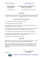 Quyết định 2947 QĐ-UBND năm 2016 Quy định Ứng dụng công nghệ thông tin trong quản lý, điều hành của thủ trưởng cơ quan hành chính nhà nước tỉnh Khánh Hòa