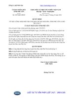 Quyết định 2387 QĐ-UBND năm 2016 về công nhận đô thị Củng Sơn, huyện Sơn Hòa, tỉnh Phú Yên là đô thị loại V