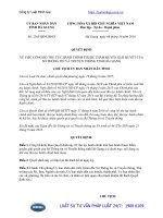 Quyết định 2365 QĐ-UBND năm 2016 công bố thủ tục hành chính thuộc thẩm quyền giải quyết của Sở Thông tin và Truyền thông tỉnh Hà Giang