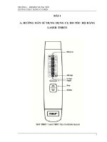 Đề cương bài giảng thực tập chẩn đoán giám sát tình trạng (2TC) 