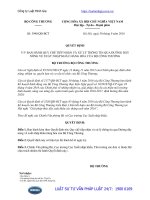 Quyết định 3948 QĐ-BCT năm 2016 về Quy chế tiếp nhận và xử lý thông tin qua đường dây nóng về xuất nhập khẩu hàng hóa của Bộ Công thương