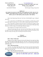 Thông tư số: 29 2012 TT-NHNN quy định về giám sát công tác tiêu hủy tiền không đủ tiêu chuẩn lưu thông, tiền đình chỉ lưu hành... năm 2012.