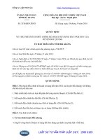 Quyết định 2536 QĐ-UBND phê duyệt điều chỉnh kế hoạch sử dụng đất năm 2016 của huyện Bắc Quang, tỉnh Hà Giang