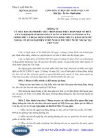 Thông tư 06 2012 TT-BNG ban hành các loại biểu mẫu văn bản liên quan đến hoạt động thông tin, báo chí của báo chí nước ngoài tại Việt Nam