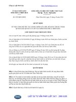 Quyết định 2523 QĐ-UBND năm 2016 công bố thủ tục hành chính sửa đổi, bổ sung thuộc thẩm quyền giải quyết của Sở Tài chính tỉnh Thừa Thiên Huế