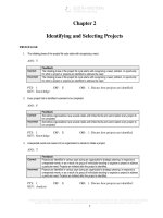 Effective project management international edition 5th edition clements test bank 