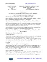 Quyết định 2172 QĐ-UBND năm 2016 Quy định về khuyến nông viên xã trên địa bàn tỉnh Sơn La