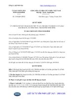 Quyết định 1345 QĐ-UBND năm 2016 phê duyệt Quy hoạch tỷ lệ 1 500 Khu tái định cư Cửa Bạc giai đoạn II, xã Ninh Nhất, thành phố Ninh Bình, tỉnh Ninh Bình