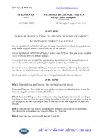 Quyết định 521 QĐ-UBDT năm 2016 thành lập Trung tâm Thông tin - Thư viện thuộc Học viện Dân tộc do Bộ trưởng, Chủ nhiệm Ủy ban Dân tộc ban hành