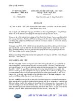 Kế hoạch 147 KH-UBND năm 2016 hỗ trợ Hệ sinh thái khởi nghiệp đổi mới sáng tạo tỉnh Thừa Thiên Huế giai đoạn 2016-2018