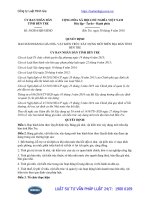 Quyết định 50 2016 QĐ-UBND bảng giá nhà, vật kiến trúc xây dựng mới trên địa bàn tỉnh Bến Tre